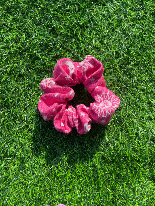 Aura Leaf Serenity scrunchie (new size)