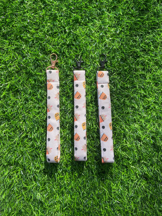 Woodland boba keychain